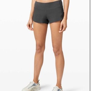 Speed Up shorts in Graphite Grey size 8, 2.5 in